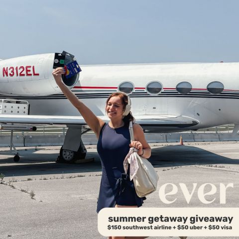 POV: It’s summer, you’re dreaming of a vacay, and we’re dropping a giveaway to help. Go check it out! ✈️ 

One lucky winner is scoring:

    •    $150 Southwest Airlines Gift Card:

    •    $50 Visa Gift Card

    •    $50 Uber Gift Card

How to Enter:
1️⃣ Like this post
2️⃣ Follow @everwestlafayette
3️⃣ Tag a friend who needs a summer trip as much as you do

1 entry per each unique tag, more tagged friends = higher chance of winning!